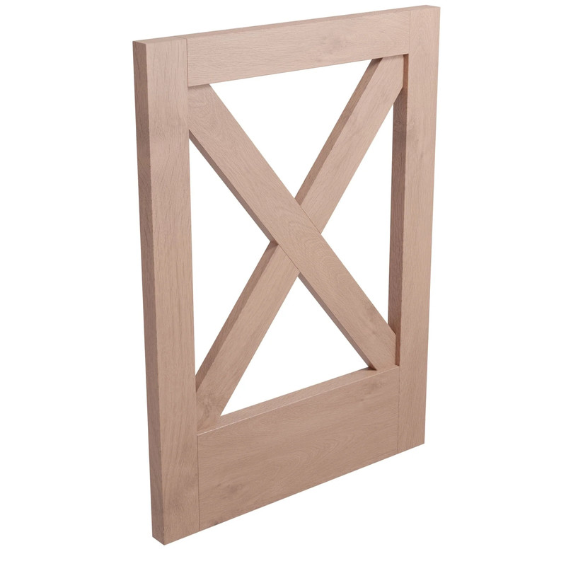 Trimmable Island End Panel - Species:Oak Red - Size:1-1/2" x 25" x 34-1/2"